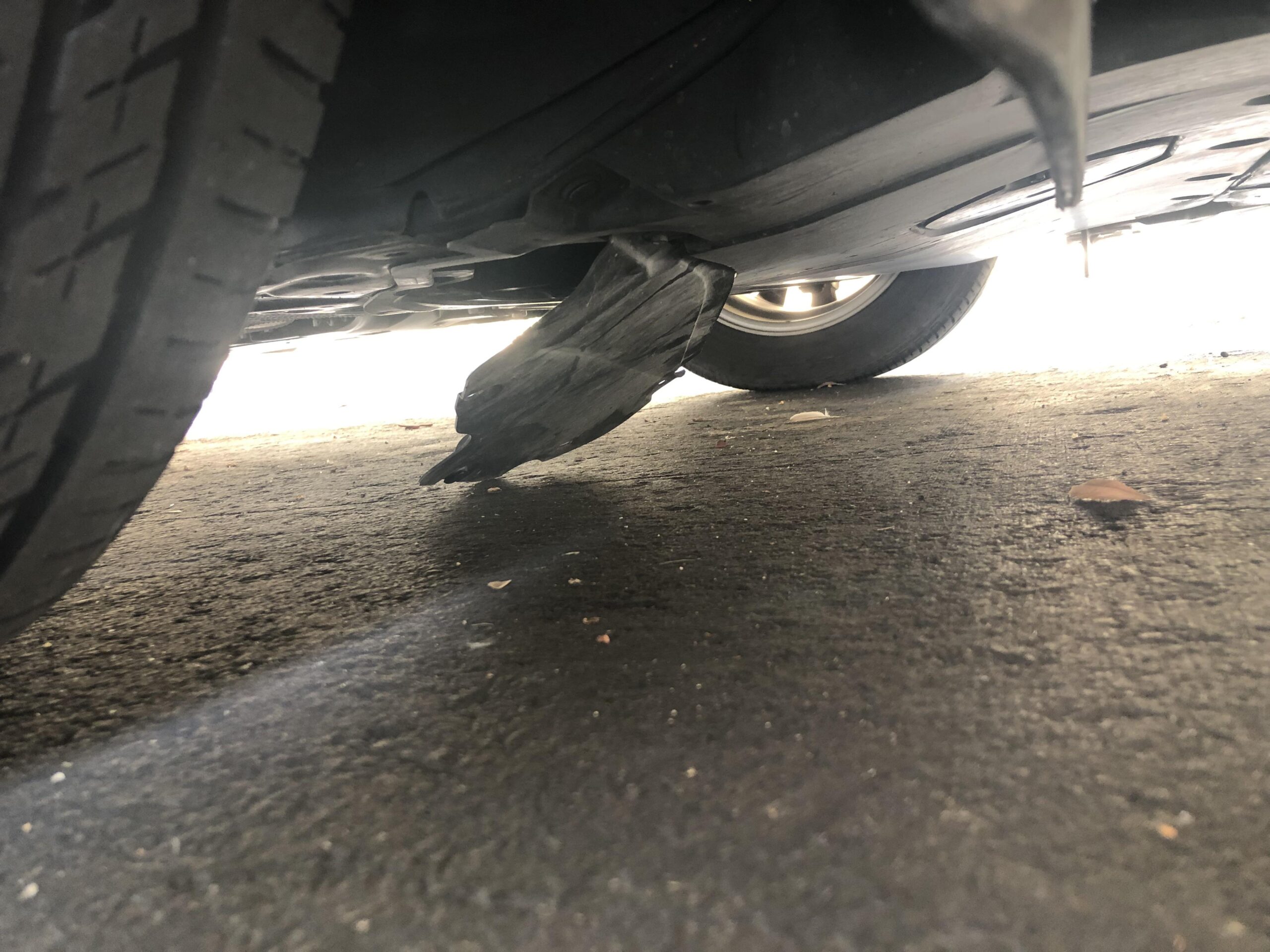 Engine Splash Shield Hanging