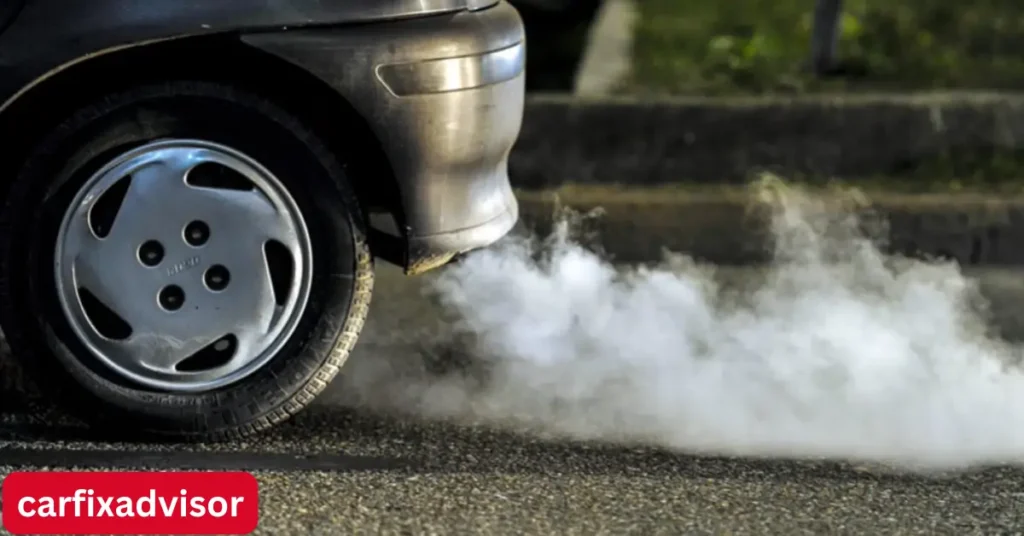 Black Soot from Exhaust
