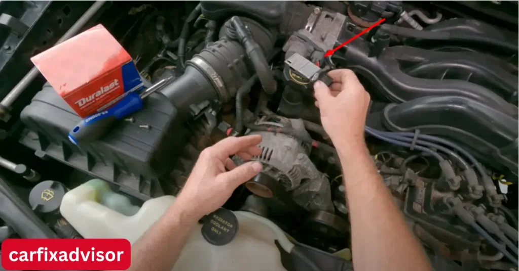 Disconnect the Battery When Replacing the Mass Air Flow Sensor