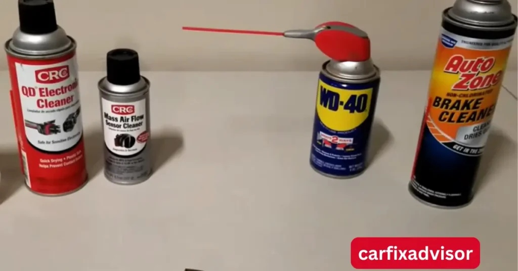 Mass Air Flow Sensor Cleaner Alternative