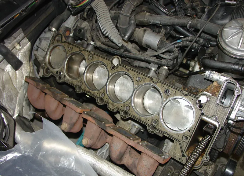 BMW E39 blown head gasket symptoms