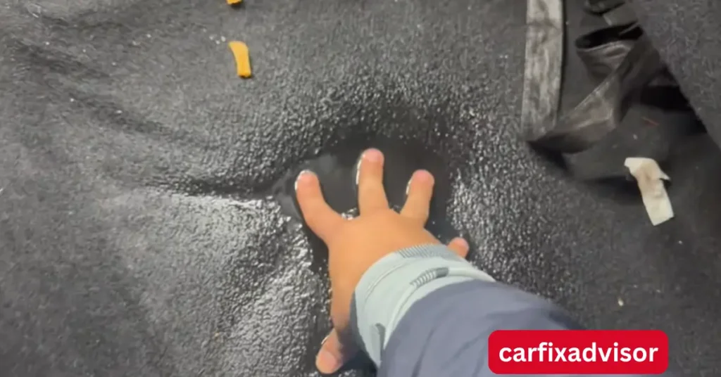 My Car Carpet is Wet and Smells